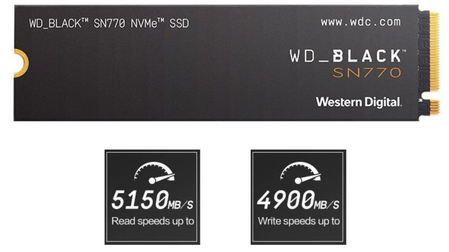 Ssd диск black sn770