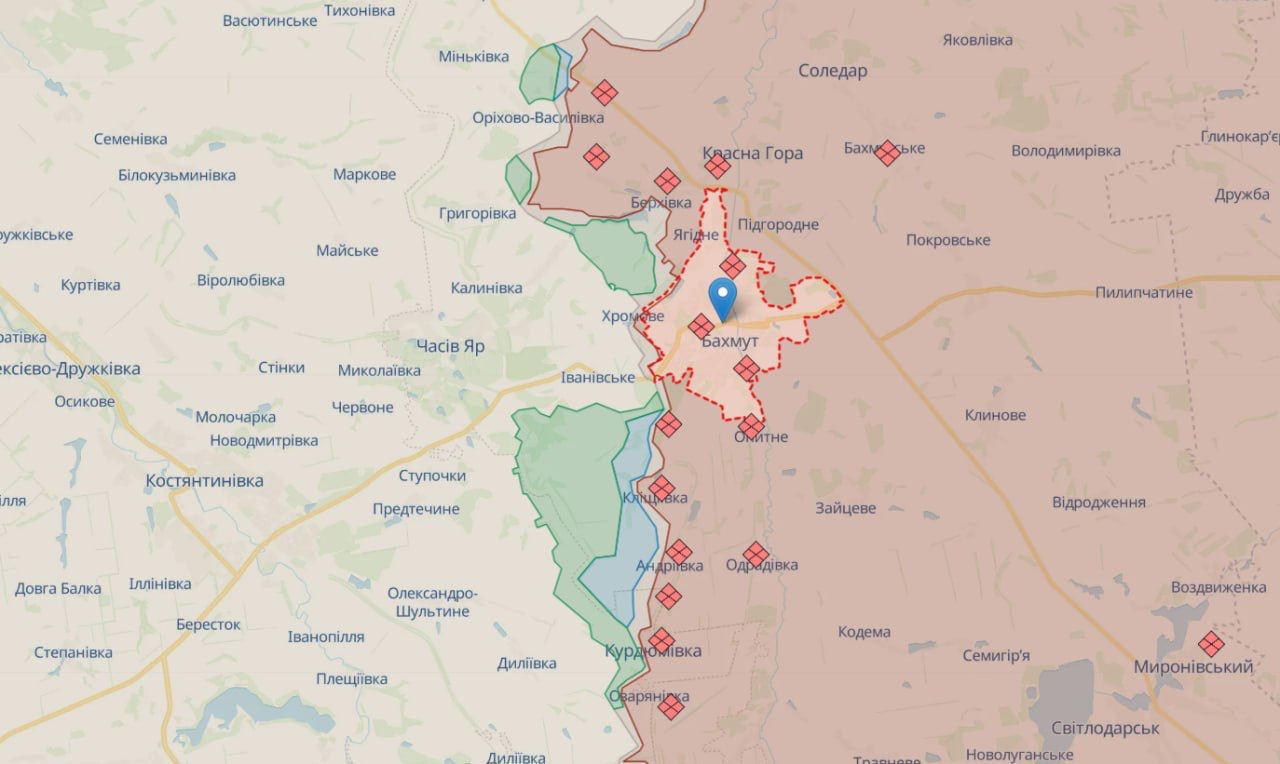 Deepstatemap карта украины