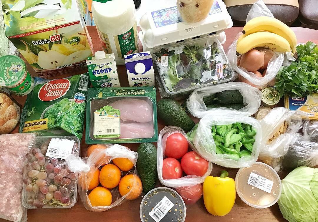 Какие Продукты Купить На День