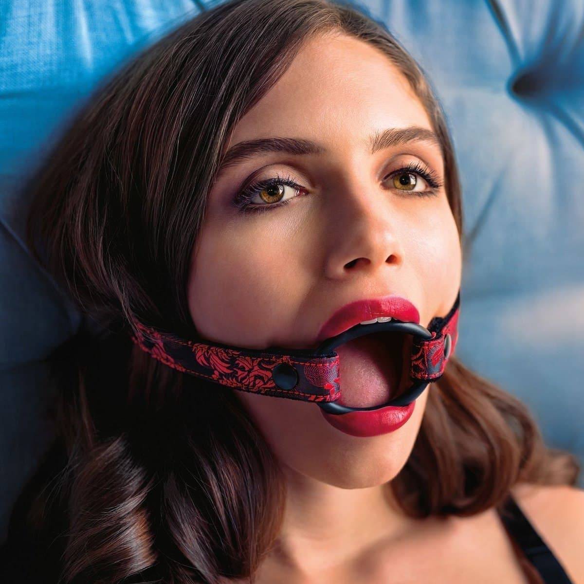 Ring gag drooling