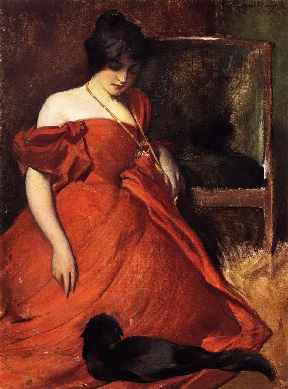 Знаменитые художники. Джон Уайт Александер художник. "John White Alexander, American (1856 - 1915). Джон Уайт Александер девушка в Красном платье. John White Alexander художник.