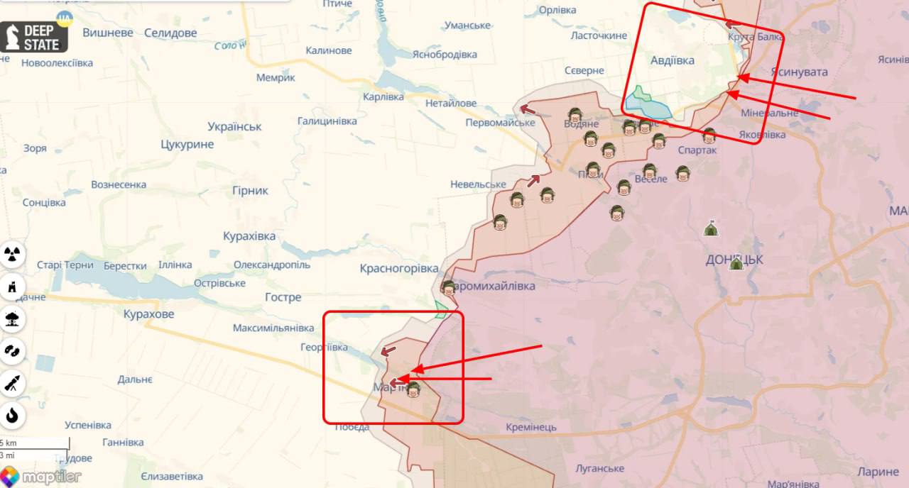 Всу контролируют 28 населенных пунктов. Штурм Авдеевки. Ситуация в Авдеевке.