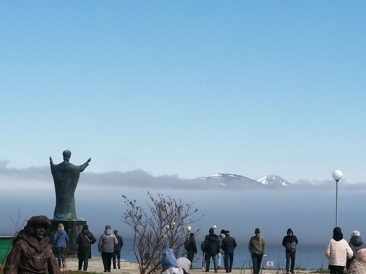 Памятник Рытхэу в Анадыре