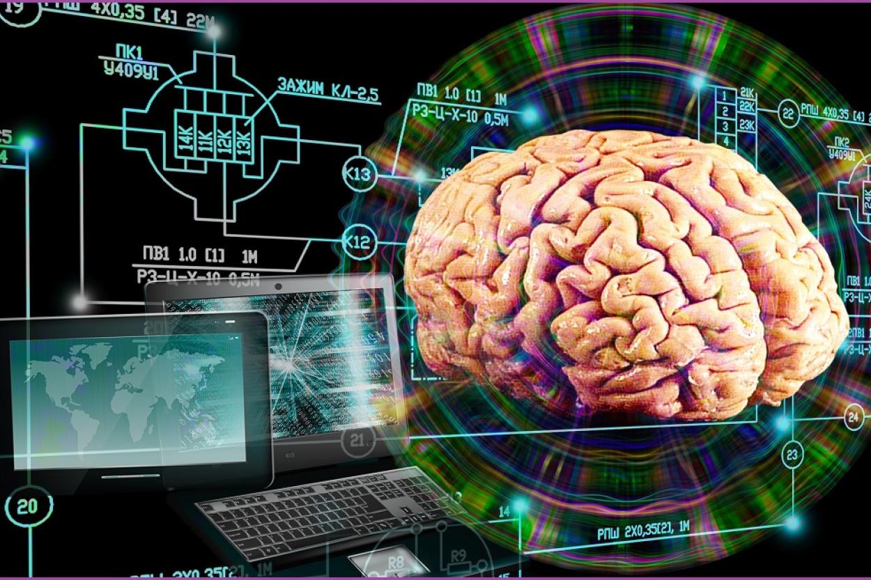 Мозг и компьютер картинки