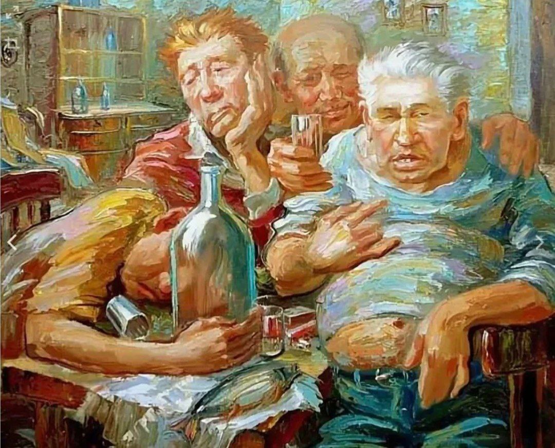 Пьянство в живописи