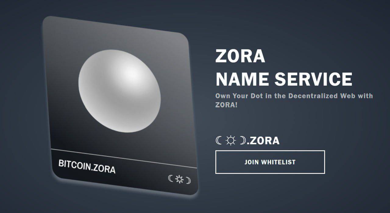 Zora Network.