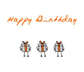 Смешные гифки поздравления с днем рождения